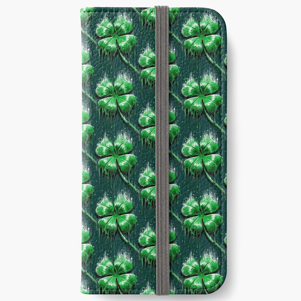 Four Leaf Clover iPhone Wallet