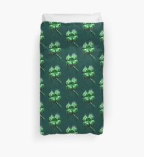 Four Leaf Clover Duvet Cover