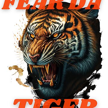 Vintage Cincinnati Bengals fear Da Tiger Long -   Singapore