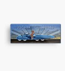 1930 Deco Cruiser Metal Print
