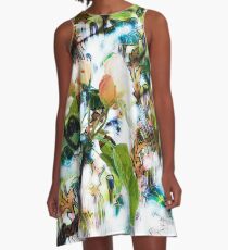 Lace-Winged Whydah A-Line Dress