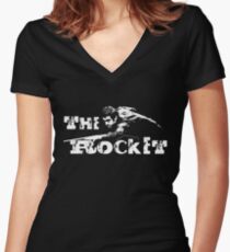The Rocket Women's Fitted V-Neck T-Shirt