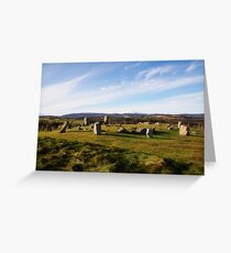 Tomnaverie Stone Circle Greeting Card