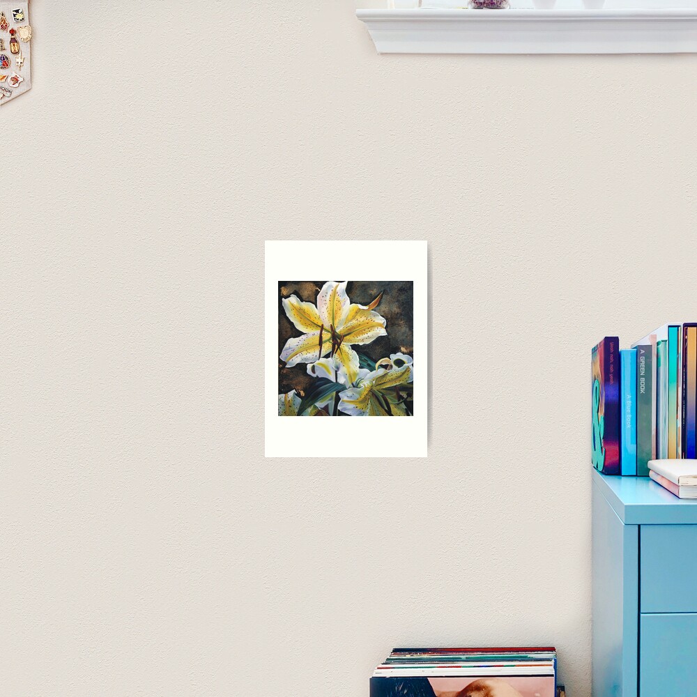 Lily Frenzy Art Print