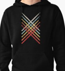 Sudadera con capucha Retro Vintage Drumsticks | Diseño para bateristas
