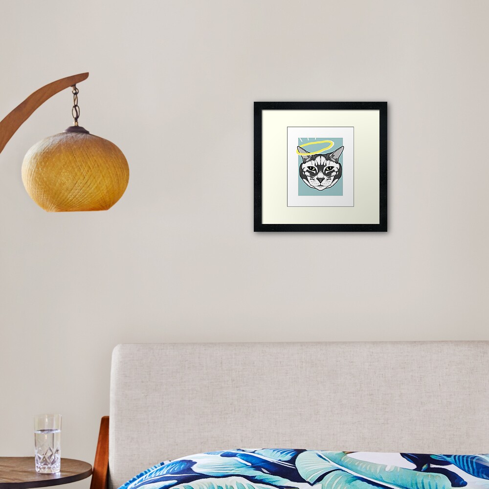 Meower Framed Art Print