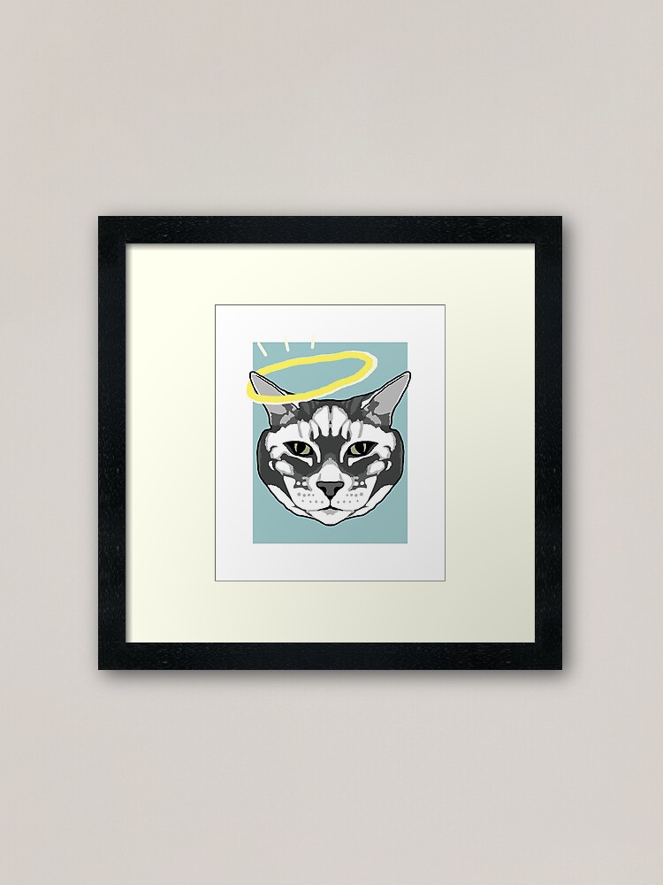 Alternate view of Meower Framed Art Print