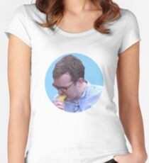 Griffin Mcelroy Vores a Banana Women's Fitted Scoop T-Shirt