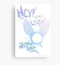 Zelda - Hey Listen Metal Print