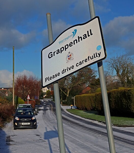 Grappenhall, Warrington, careful drivers only