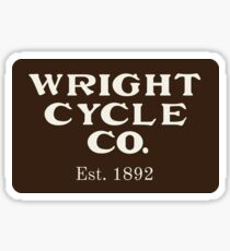 Wright Cycle Co. Sticker