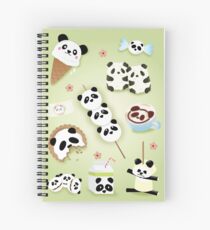 Panda Snacks Spiralblock