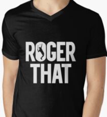 Roger That - Roger Federer Men's V-Neck T-Shirt
