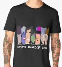 The Seven Deadly Villains Men's Premium T-Shirt