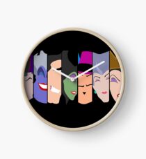 The Seven Deadly Villains Clock