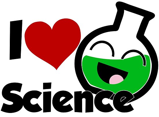 "I Love Science" Poster by 13KtDesigns | Redbubble