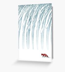 Winter Storm Greeting Card