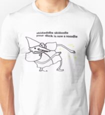 skidaddle skidoodle your dick is now a noodle Slim Fit T-Shirt