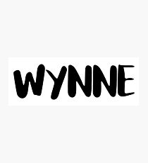 Wynne Photographic Print
