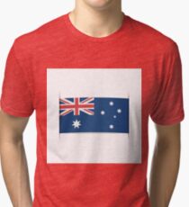 Flag of Australia. Element for infographics. Tri-blend T-Shirt