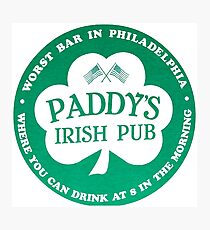 Paddy's Pub Der beste Ort zum Hangout Fotodruck