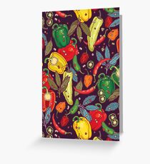 Hot & spicy! Greeting Card
