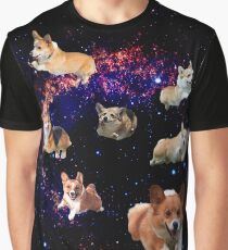 Space Corgis Graphic T-Shirt