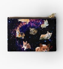 Space Corgis Zipper Pouch