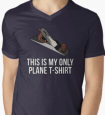 This Is My Plane T-Shirt Woodworker Men's V-Neck T-Shirt