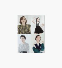 Millie Bobby Brown Collage Art Board
