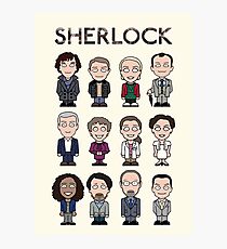 Sherlock and Friends (poster/card/notebook) Photographic Print