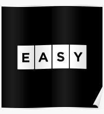 Easy Typography Design Poster
