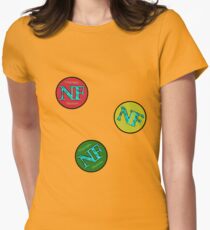 Red Yellow Green - NF HIPHOP Women's Fitted T-Shirt