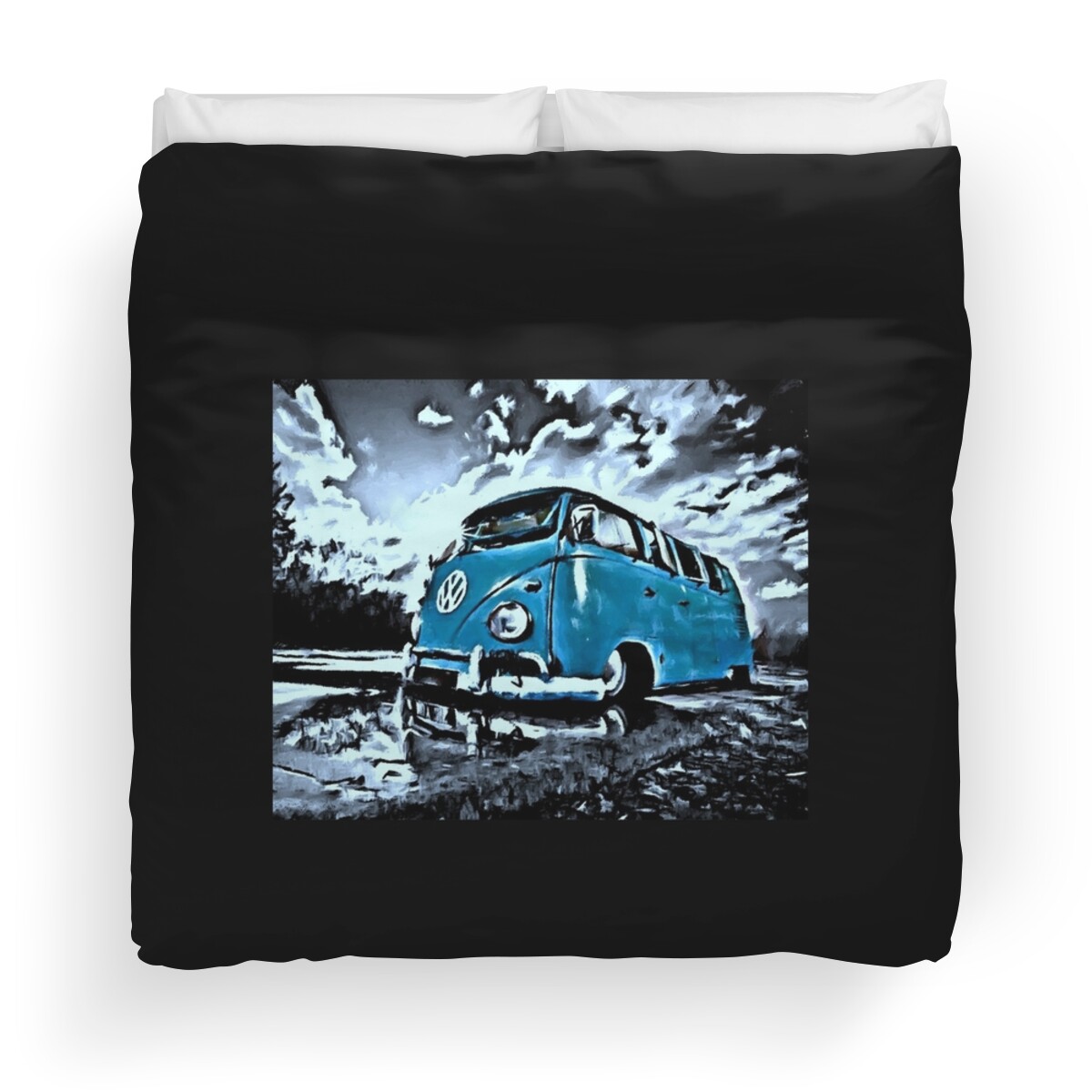 Volkswagen Kombi: Housses de couette | Redbubble