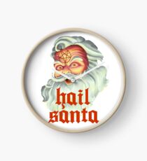 Salut Père Noël Horloge
