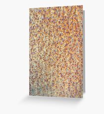 Corten steel Greeting Card