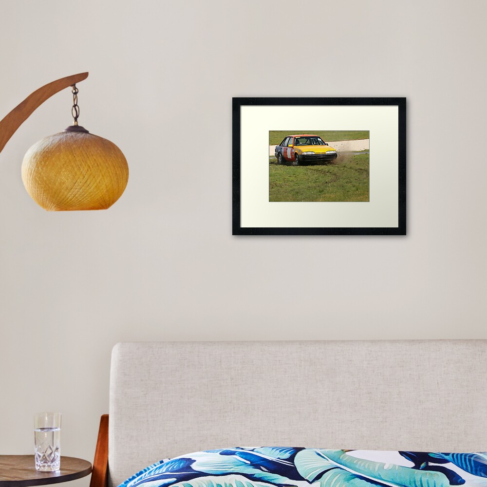 Reverse parking Framed Art Print