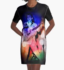 The King Rocks On XI Graphic T-Shirt Dress