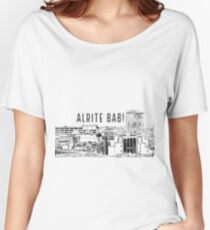 Alrite bab on Birmingham Cityscape UK Women's Relaxed Fit T-Shirt