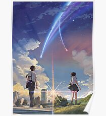 Kimi no na wa poster high quality Poster