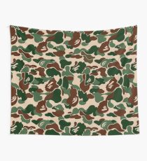 BAPE OG Green Camo Wall Tapestry