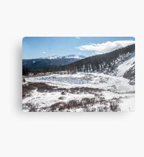 St. Mary's Glacier Canvas Print