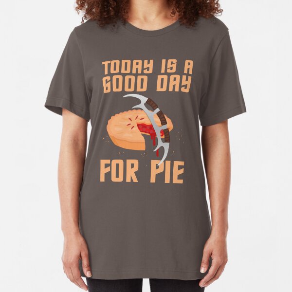 Klingon Pie Slim Fit T-Shirt