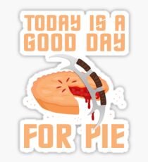 Klingon Pie Sticker