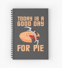 Klingon Pie Spiral Notebook