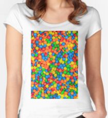 m&m Women's Fitted Scoop T-Shirt