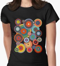 Kandinsky # 3 Tailliertes T-Shirt für Frauen