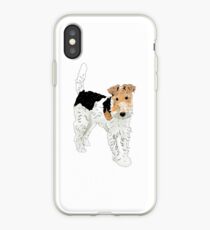 Wire Hair Fox Terrier iPhone Case