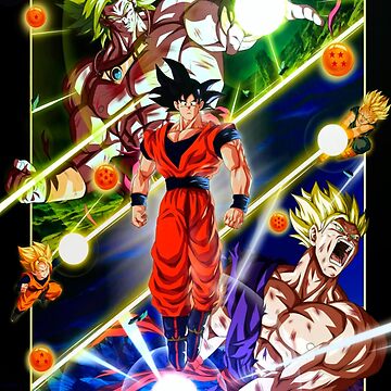 Photo Wallpaper Dragon Ball, Broly, Goku Super Wall Mural Children's, Kids  Room