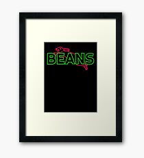 BEANS Framed Print